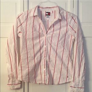 TOMMY HILFIGER STRIPPED OXFORD